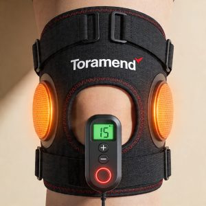 Toramend Heated Knee Massager with Compression & Vibration – Knee Pain Relief & Muscle Relaxation